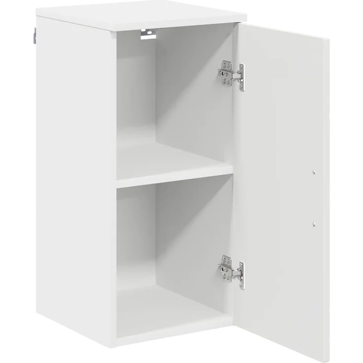 vidaXL Badezimmerschrank Weiß 30 x 31,5 x 61 cm Holzwerkstoff & Metall 883344 – Bild 4