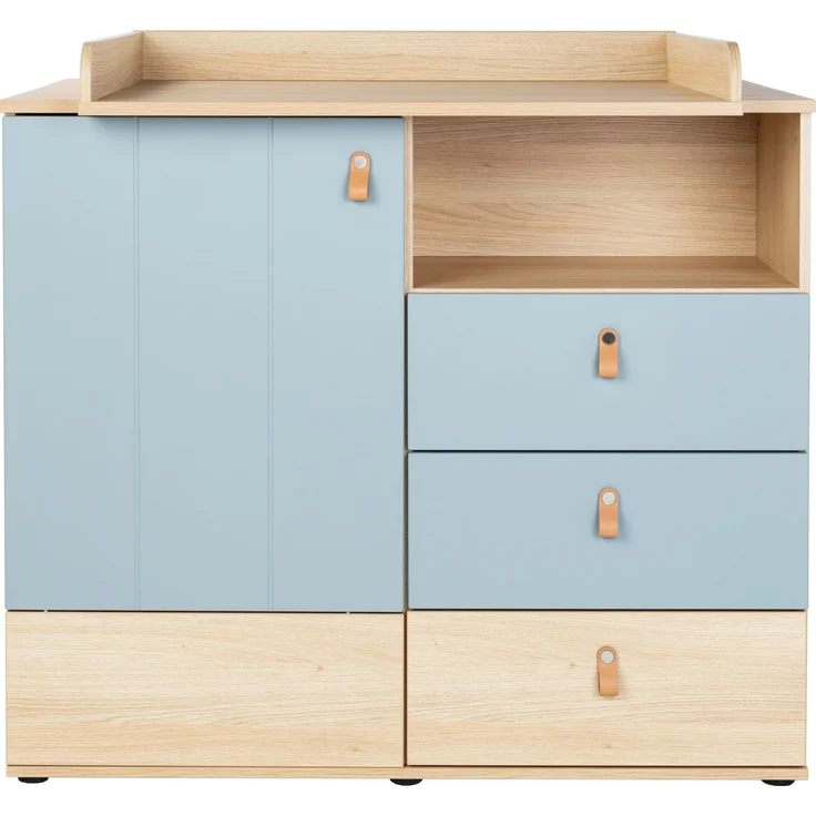 6-teiliges Babymöbel-Megaset »Roofy« mit 1-trg. Kleiderschrank, Salbei / Nagano Oak, Arthur Berndt – Bild 15
