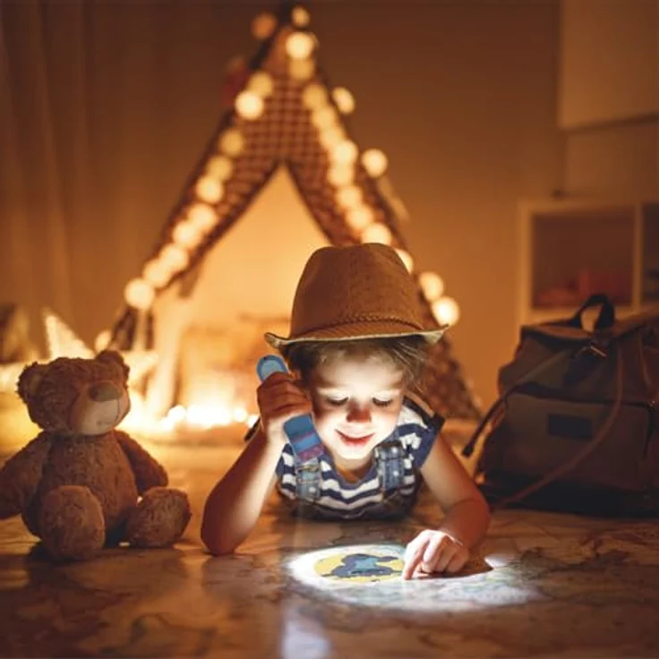 Stitch Disney Stories Projektor und Taschenlampe, ideal für Gute-Nacht-Geschichten, mit Bildern aus dem Stitch-Universum – Bild 9