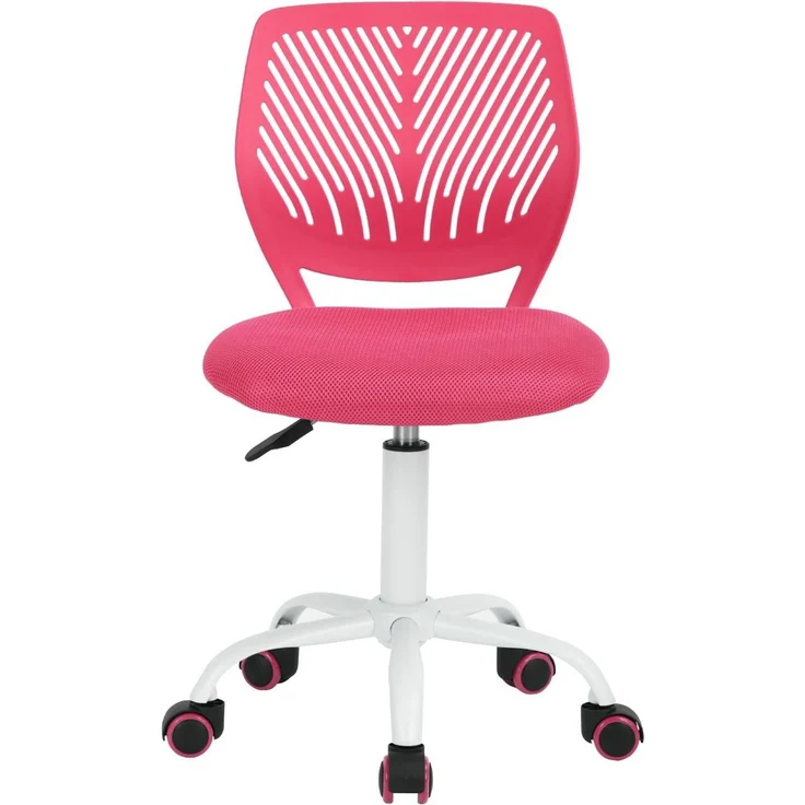 FurnitureR Bunte Schreibtischstuhl, Modernes verstellbares Design Computer Sitz, Swivel Armless Stuhl, Kinderzimmer, Home Office Task Chair – Bild 1