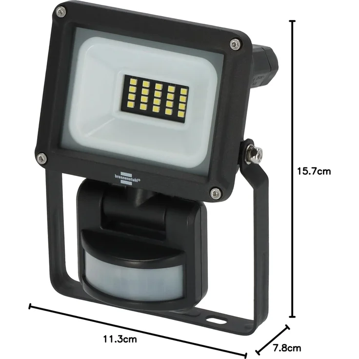 brennenstuhl LED Strahler JARO 1060 P mit Infrarot-Bewegungsmelder, 1150lm, 10W, IP65 – Bild 10