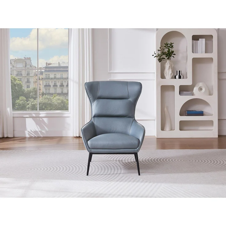 LINEA SOFA - DINNIA - Sessel mit gerader Rückenlehne - Metall - Grau - 69 x 95 x 95 cm – Bild 8