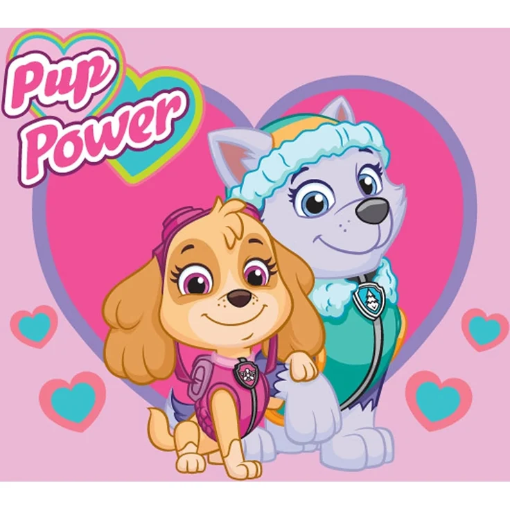 BERONAGE Kapuzenhandtuch Paw Patrol Kinder Kapuzen Bade-Poncho Girl's Rosa 60x120 cm Poncho, 100% Baumwolle (1-St), Frottee in Velours-Qualität – Bild 4