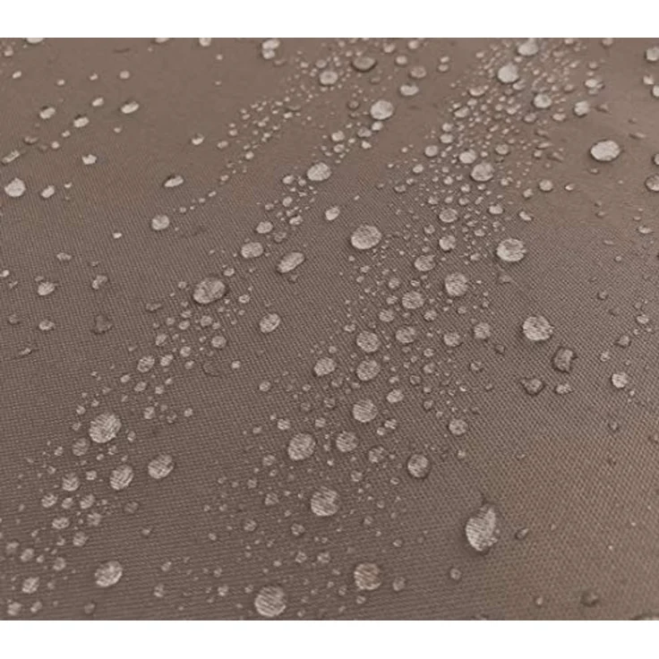 Hollywoodschaukel Dachbezug 200x145 cm Taupe Wasserdicht | Universal Ersatzdach Gartenschaukel 3 Sitzer | UV 50 Schaukel Dach Ersatz Bezug – Bild 6