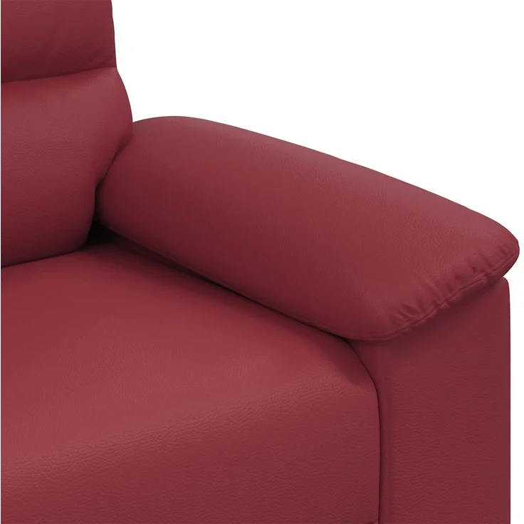 vidaXL 2-Sitzer-Sofa Weinrot 180x81x84 cm Kunstleder 4105341 – Bild 6