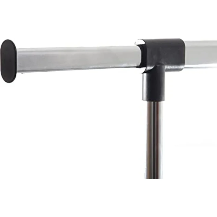 GERSO Kleiderständer Kleiderständer 100 cm breit mit Auszügen, höhenverstellbar, auf Rollen – Bild 4