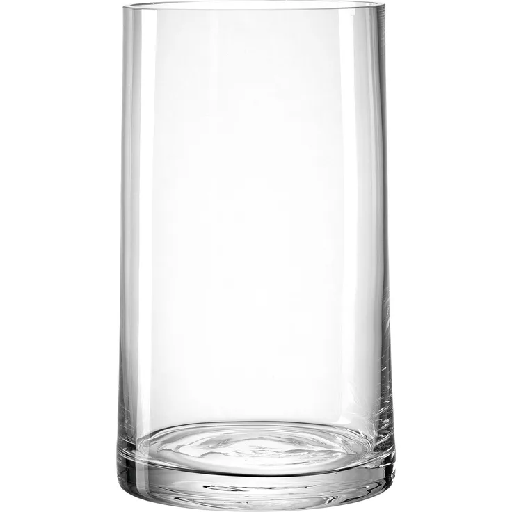 Leonardo Vase NOVARA, Dekovase, Glasvase, Kalk-Natron Glas, Klar, 26 cm, 018621