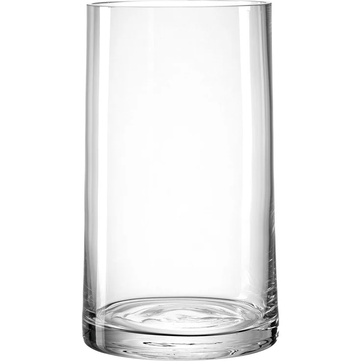 Leonardo Vase NOVARA, Dekovase, Glasvase, Kalk-Natron Glas, Klar, 26 cm, 018621 – Bild 1