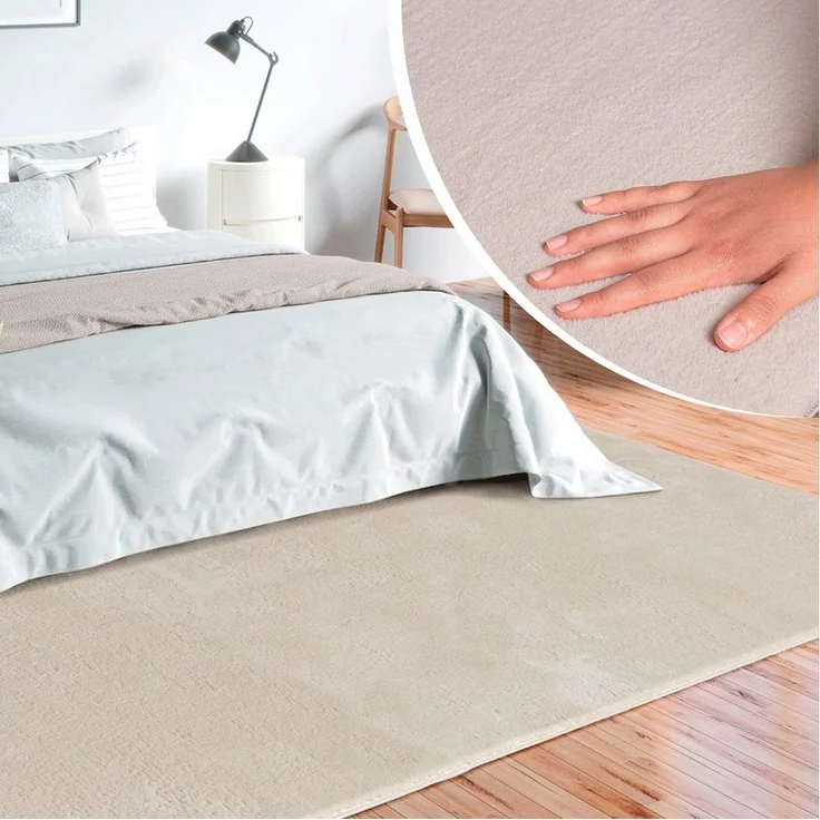 merinos Teppich Loft 37, Kunstfellteppich, rechteckig, Höhe: 16 mm, weich und kuschelig, Fell Haptik, Anti-Rutsch-Unterseite – Bild 1