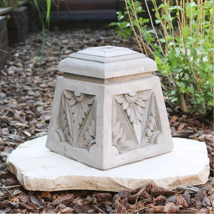 Oriental Galerie Sonnenschirm Schirmständer für Bali Schirme Eckig – Bild 2