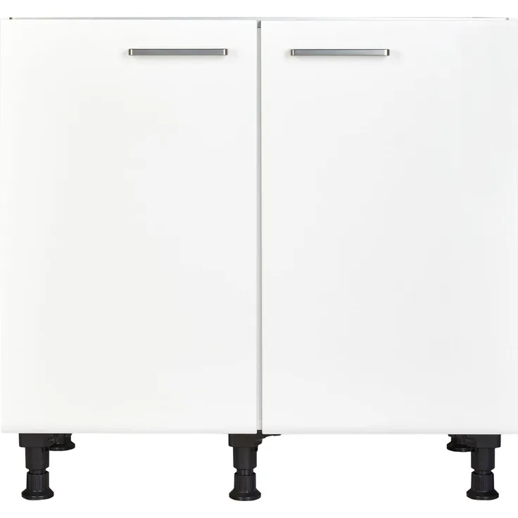 nobilia® Spülenschrank "Touch", vormontiert, mit höhenverstellbaren Sockelfüßen, Breite 90 cm