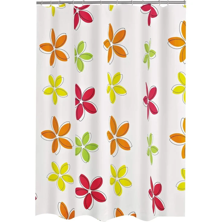 Ridder Duschvorhang Fleur multicolor Breite 180 cm – Bild 1