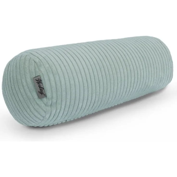 Herlag Nackenrolle Kissenrolle Sofarolle ELLA, Klein 40x15cm, Salbei, Wohnzimmer, Knierolle