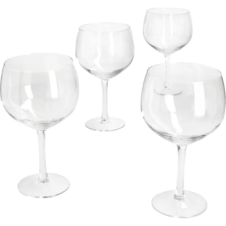MamboCat Longdrinkglas 4x Gin Tonic Gläser 400ml Longdrink-Glas klar Cocktail-Gläser Wasser, Glas – Bild 2