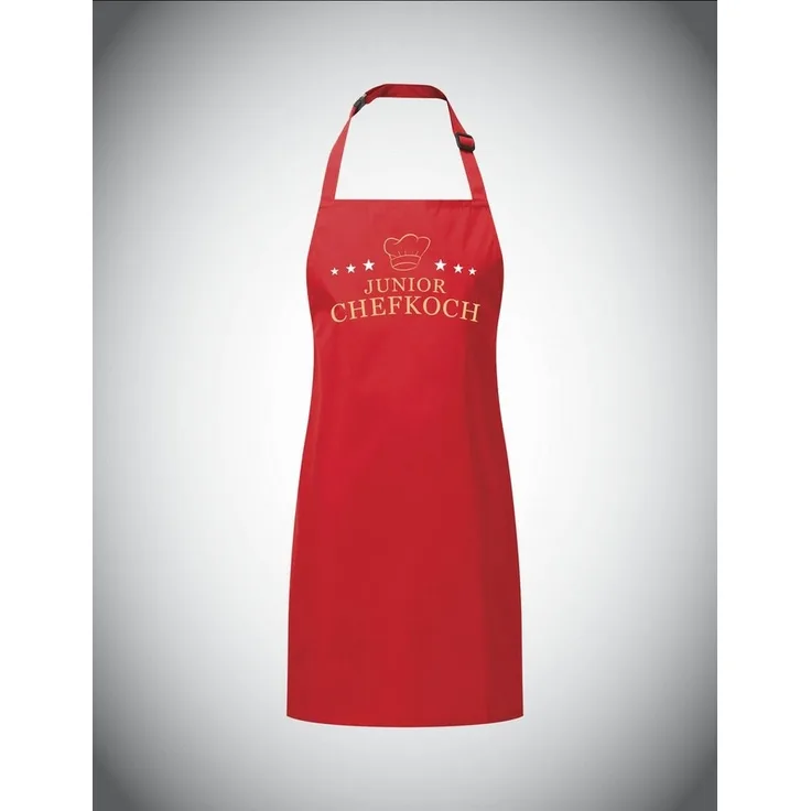 Youth Designz Kochschürze Kinder Schürze Junior Chefkoch Print Grillschürze Statement Geschenk, mit lustigem Spruch & Logo Aufdruck für Jungen & Mädchen