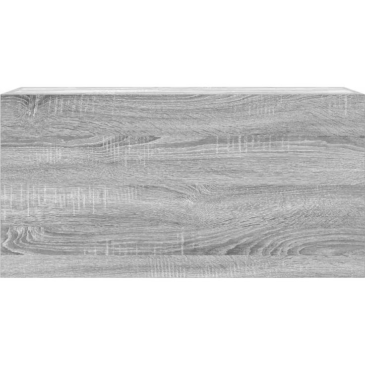 vidaXL Bad-Wandschrank Grau Sonoma 80x25x40 cm Holzwerkstoff 860090 – Bild 4