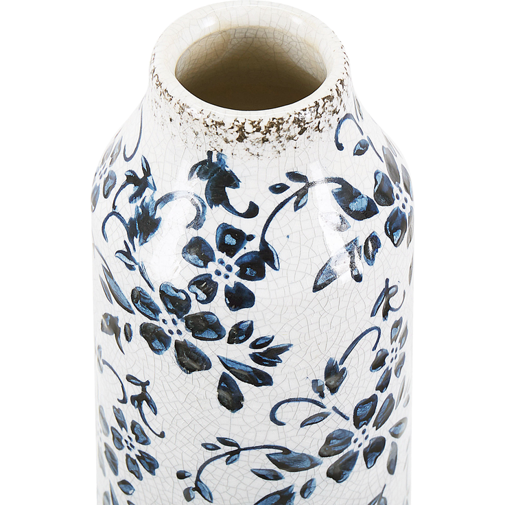 Blumenvase MULAI Steinzeug 35 cm Weiß – Bild 5
