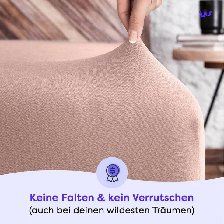 Wolkenfeld Spannbettlaken Boxspringbett Bettlaken - Spannbetttuch für Matratzen bis 40cm, Jersey, Gummizug: rundum, (1 Stück), Elastisch & Rutschfest: 90x200, 140x200, 160x200, 180x200 & Übergrößen – Bild 3
