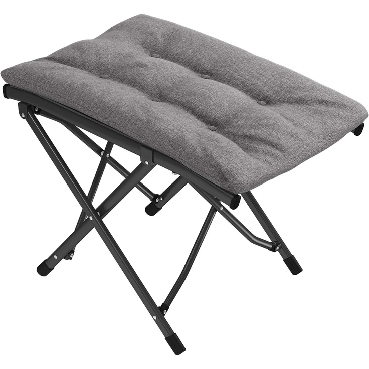 STEELSØN 'Hoggar' Hocker faltbar, bis 100 kg, gepolsterter Klapphocker, Fußhocker 46 cm hoch – Bild 12