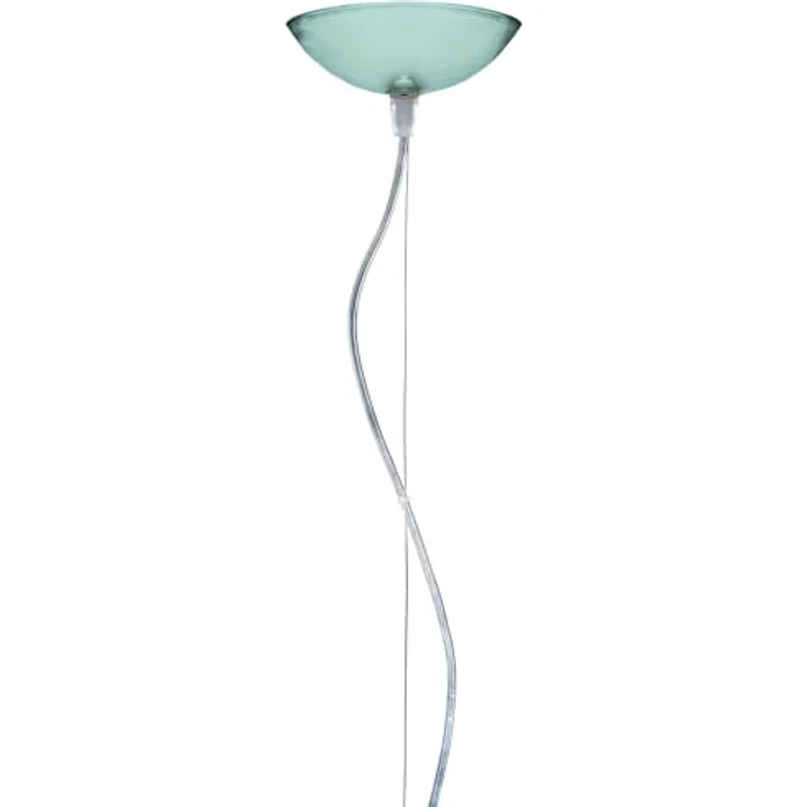 Kartell FL/Y Hängeleuchte, Ø 52 cm, italienisches Design in petrol, E27 warmweiß LED eingeschlossen – Bild 2