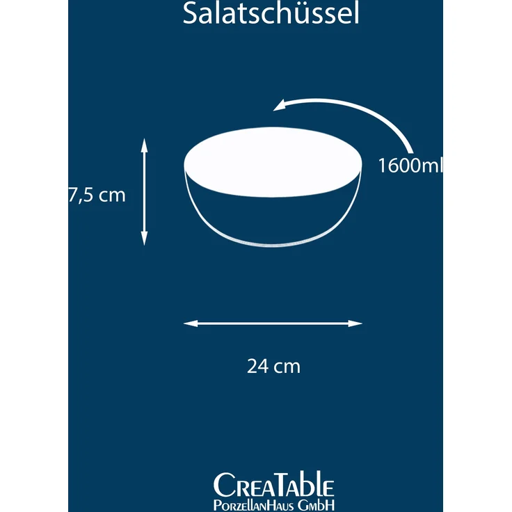 Yuki Grün-blau, Salatschüssel 2-tlg (mo) – Bild 9