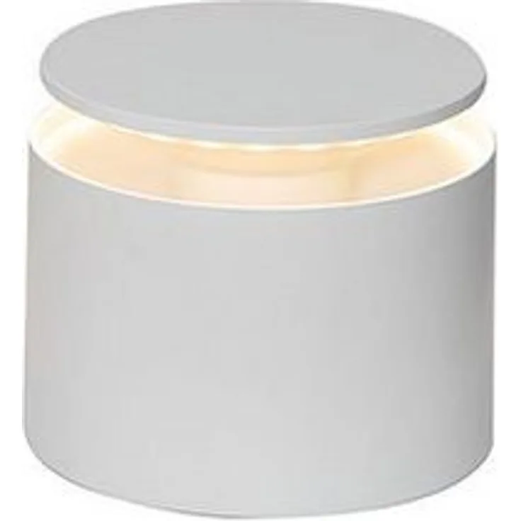 Zafferano, Push-Up Lampe, Kabellose, Wiederaufladbare Tischlampe mit Touch Control, Auch für den Außenbereich Geeignet, Dimmer, 2200-3000 K, Höhe 80-100 cm, Farbe Weiß