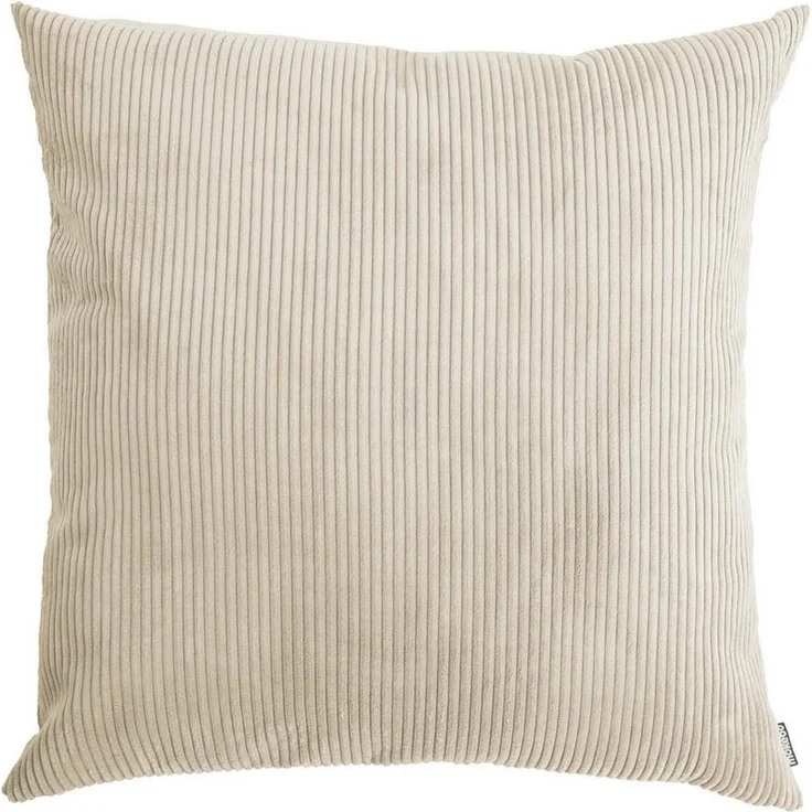 mokebo Sofakissen Das Anschmiegsame, (aus Cordstoff), auch als XXL Couchkissen, Riesenkissen oder Dekokissen in Beige – Bild 5