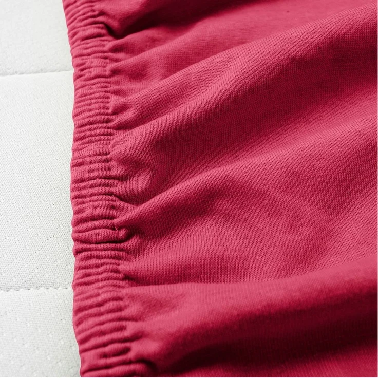 Hometex Premium Textiles Spannbettlaken Jersey Spannbettlaken 100% Baumwolle, Jersey, Gummizug: Rundumgummizug, Premium-Jersey Matratzenhöhe bis 23 cm – Bild 3