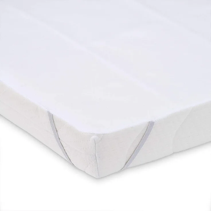 FabiMax 3949 Wasserdichte, kochfeste Molton-Matratzenauflage für Laufgitter 75x100 cm