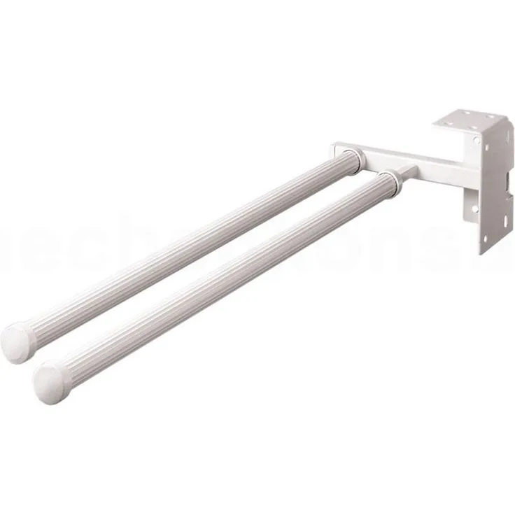 Hailo SECCO Handtuchhalter 2armig Handtuchhalter Handtuchstange Handtuchtrockner