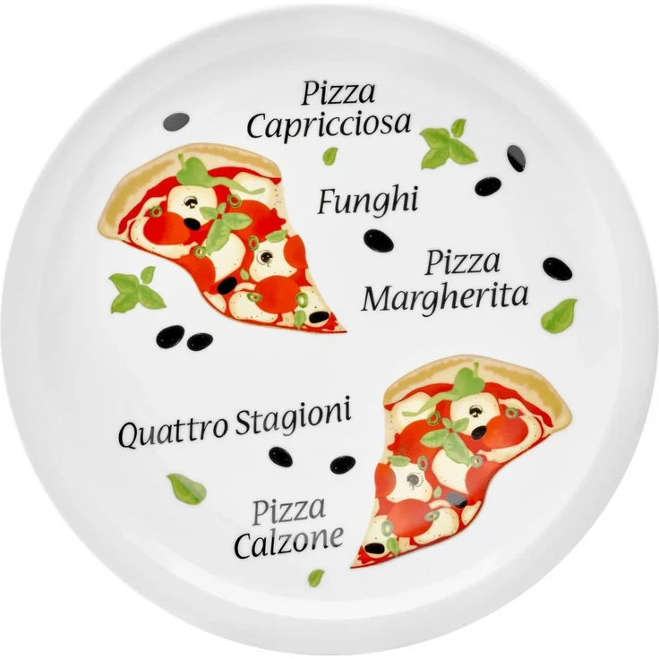 Van Well Pizzateller ø 30,5 cm Napoli & Margherita 6er Set – Bild 3