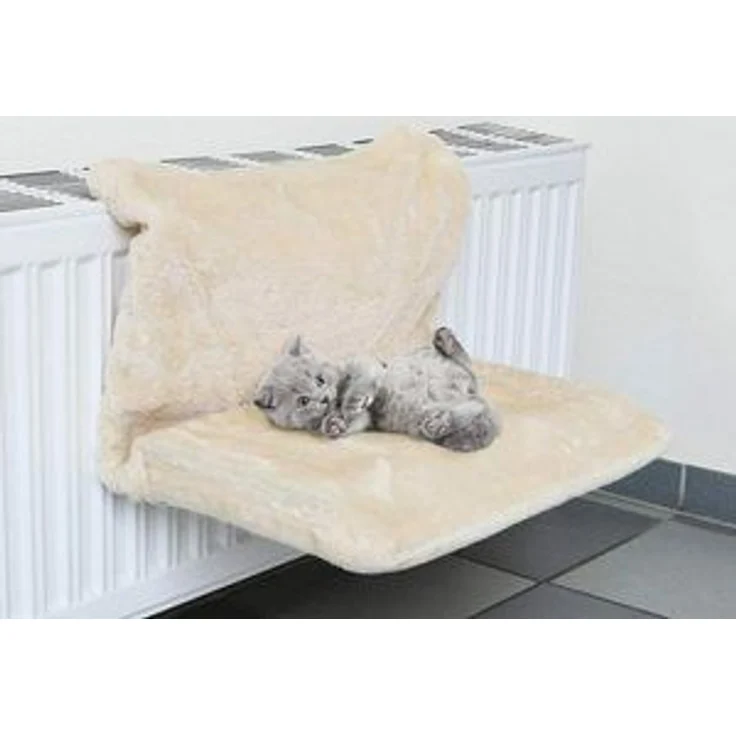 Meinposten Katzenliege Katzenliege für Heizung Hängeliege Hängematte Heizkörperliege, Metallgestell & Plüsch (Polyester) – Bild 5