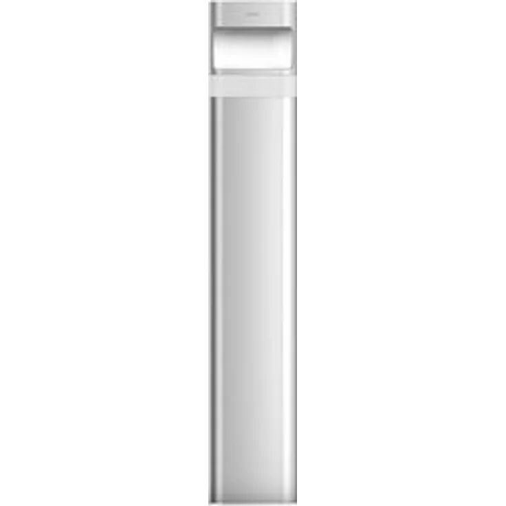 theben LED Wandstrahler LED-Pollerleuchte theLeda D B plus S AL 1020907, funkvernetzbar, integrierte Steckdose, integrierter Bewegungsmelder, einfache Montage mit Stecksockel, LED fest eingebaut, warmweiß, Licht frontal (Spot), Bodenmontage, 8,5 W, lan... – Bild 6