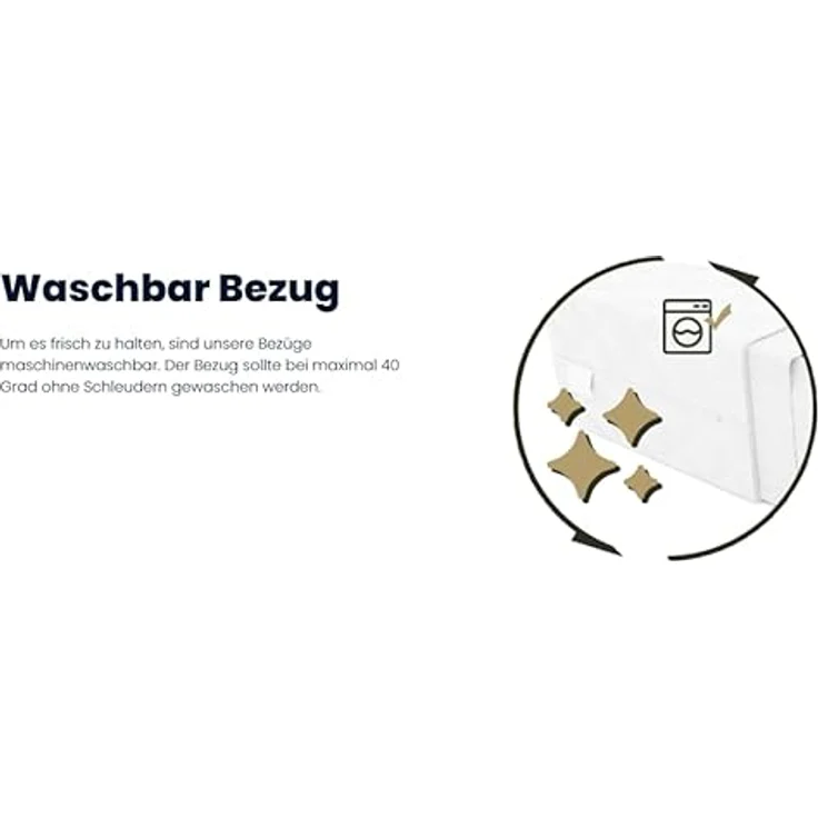 Matratzenschutzbezug Matratzenbezug KingBEZUG 90 x 200 x 12 cm Ersatz Bezug KingMatratzen – Bild 7