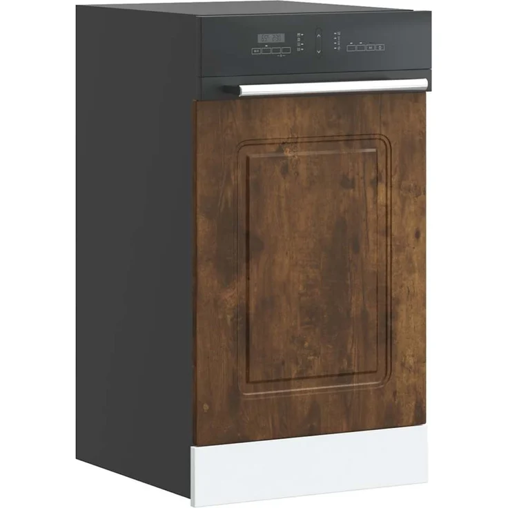 vidaXL Geschirrspülerblende Kalmar Räuchereiche 45x1,5x57 cm 853652 – Bild 1