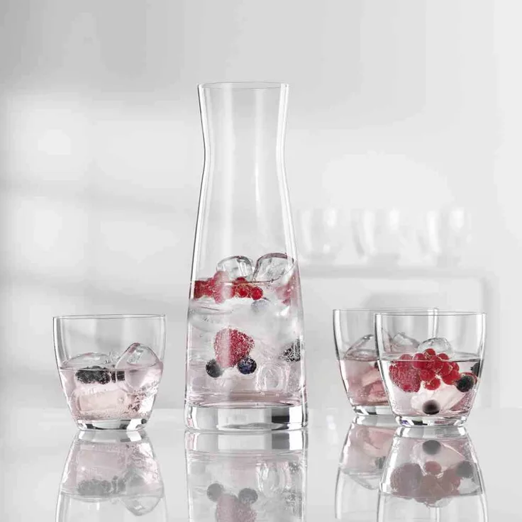 Wein-Set Karaffe 7-teilig 850 ml, 6 x Weinkelch