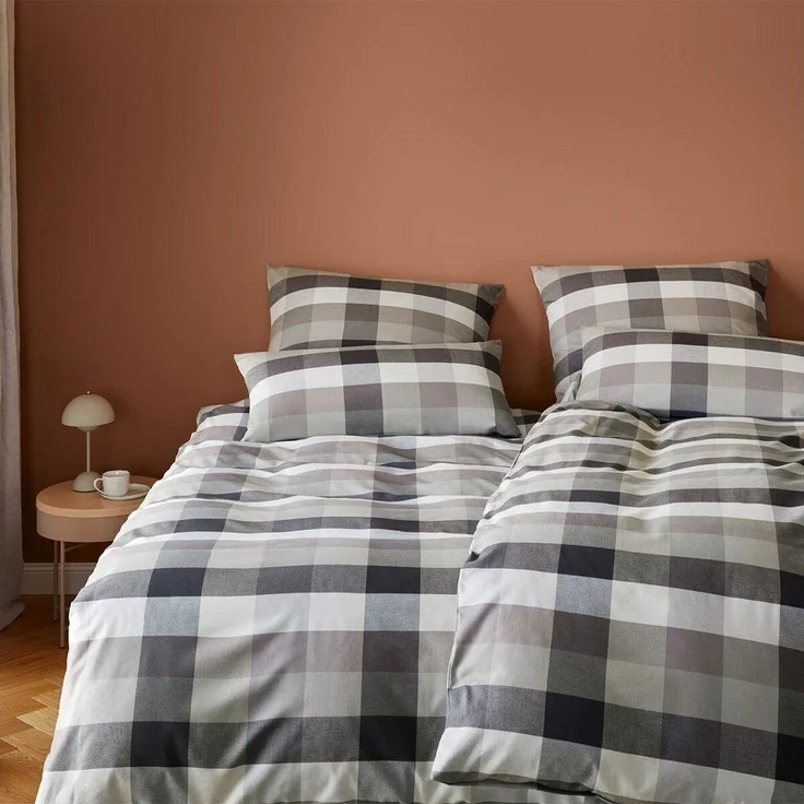 Elegante Bettwäsche Hamilton, Flanell, 2 teilig – Bild 5