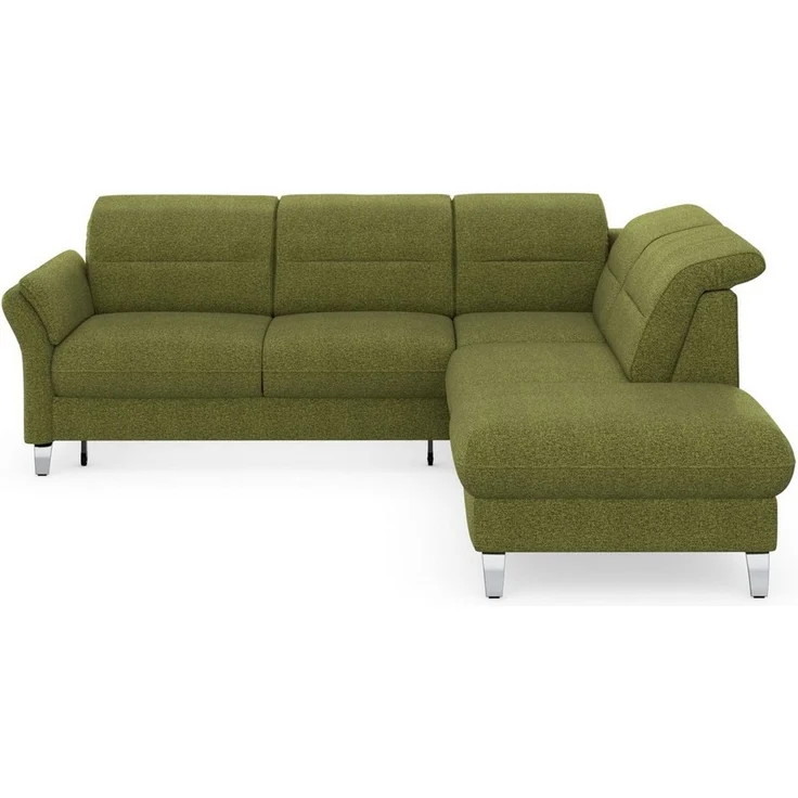 sit&more Ecksofa Grenoble L-Form mit Federkern, wahlweise mit Schlaffunktion, Bettkasten, Arm- und Kopfteilverstellung – Bild 2