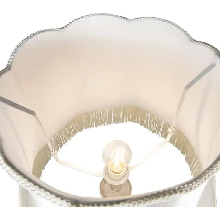 Qazqa Stehlampe Classico, ohne Leuchtmittel, E27, Crème, Retro, Holz, 1-flammig – Bild 2