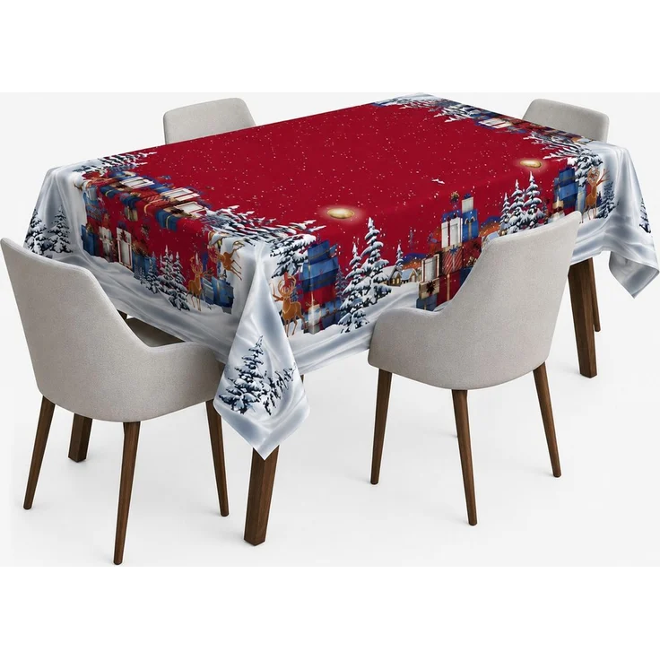 Hermia Concept 'Xmas 25' Tischdecke, Mehrfarbig, 160 x 220 cm – Bild 2