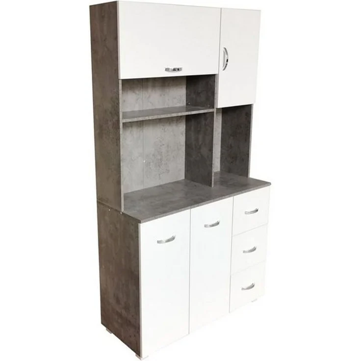 HTI-Line Hochschrank Küchenschrank Blanca (Stück, 1-St, 1x Schrank Blanca, ohne Dekoration) Küchenbuffet – Bild 3