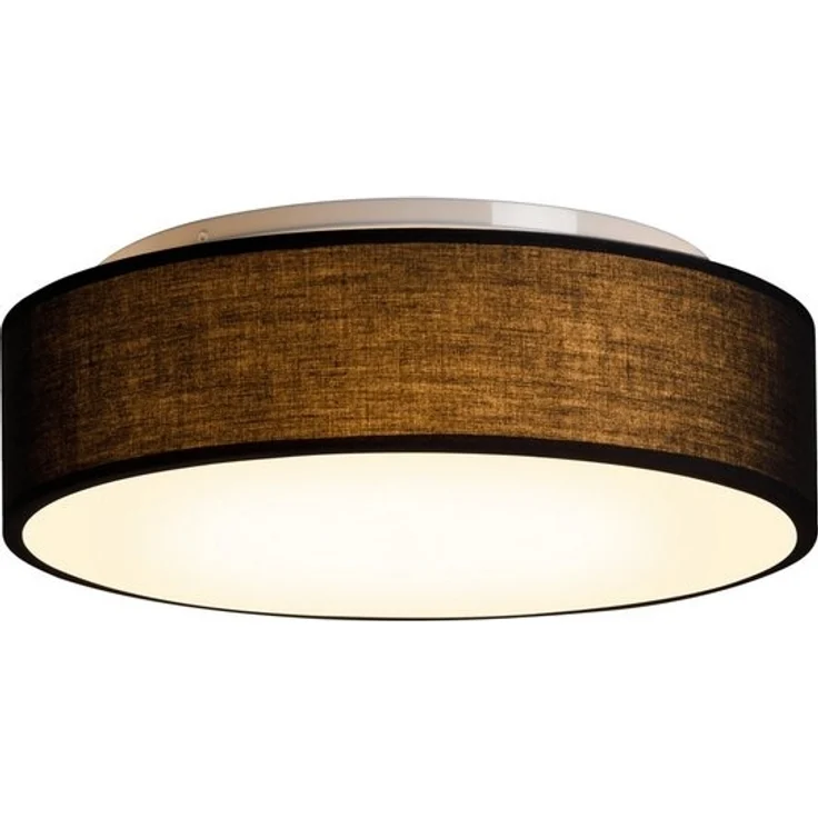 Zedelmaier Lampenschirm Deckenlampe Deckenleuchte mit Stoff-Lampenschirm, Wohnzimmerlampe Schlafzimmer Kinderzimmer Flur Lampe – Bild 4