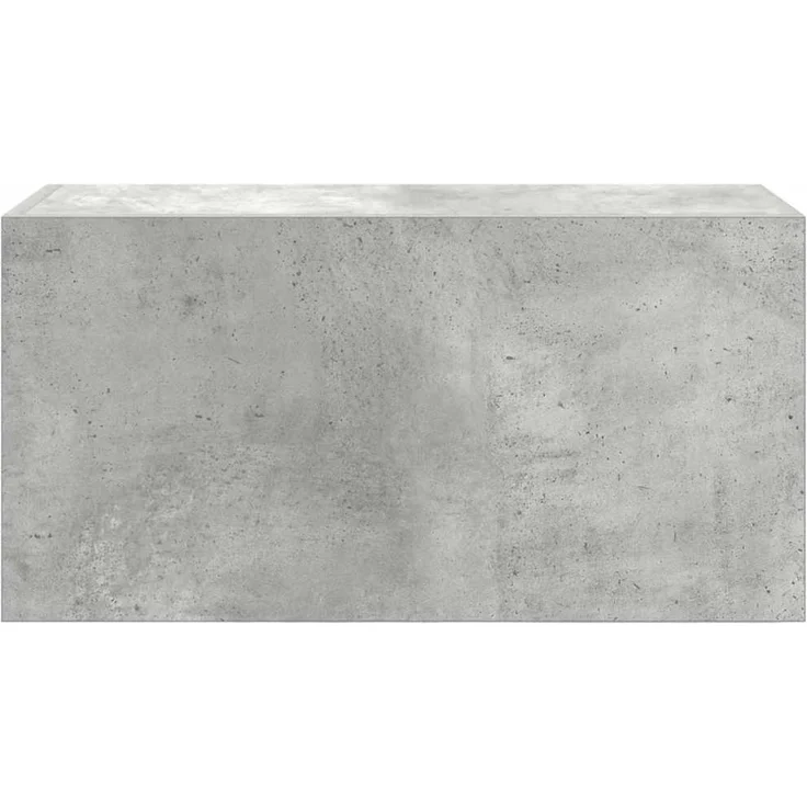 Bad-Wandschrank Betongrau 60 x 25 x 30 cm Holzwerkstoff – Bild 4