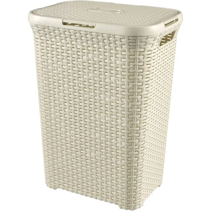Curver Wäschekorb, Wäschekorb Natural Style 60L