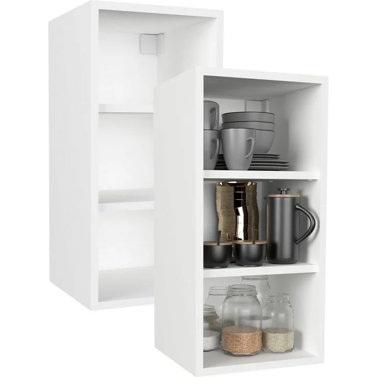 VCM Küchenmöbel Hängeschrank Esilo 919423 Weiß H. 60 x B. 30 x T. 29 cm – Bild 5