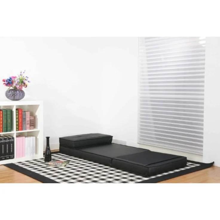 Artdeco Schlafsessel Kunstleder klein, schwarz – Bild 6