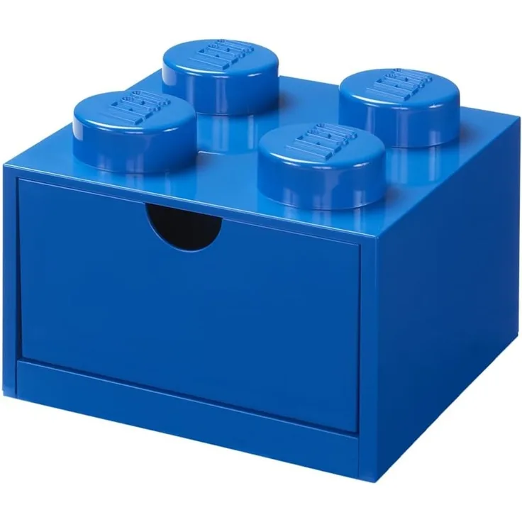 Lego 'Brick 4' Desk Drawer niebieski, 1 Stk.