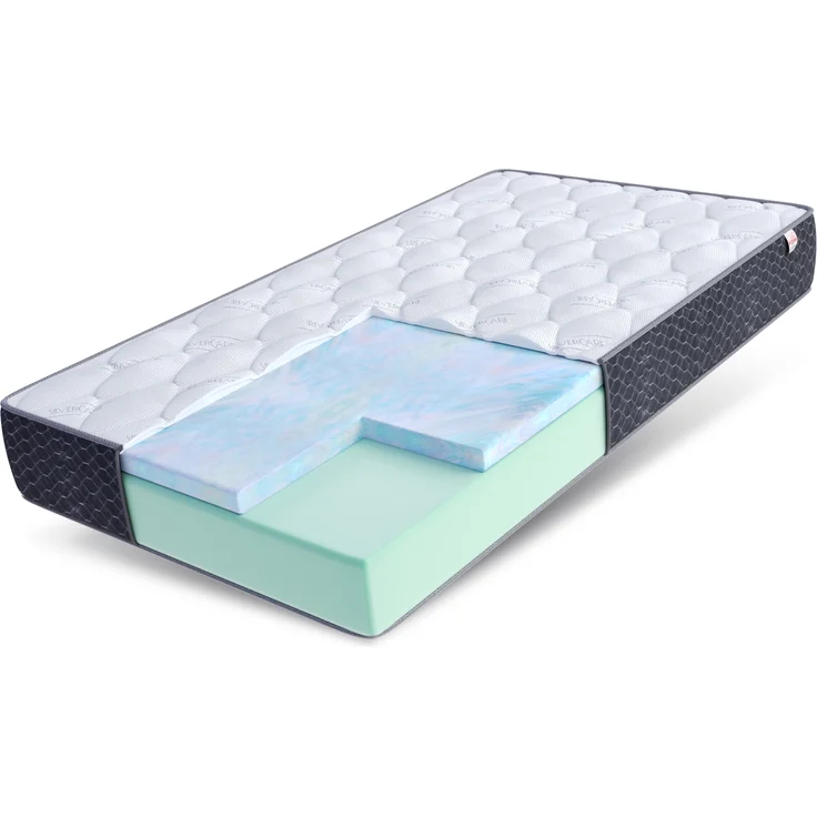Matratze 80x200 cm Kaltschaummatratze TEMPO MAX 30 cm H4 HR Visco Silver Bezug – Bild 8