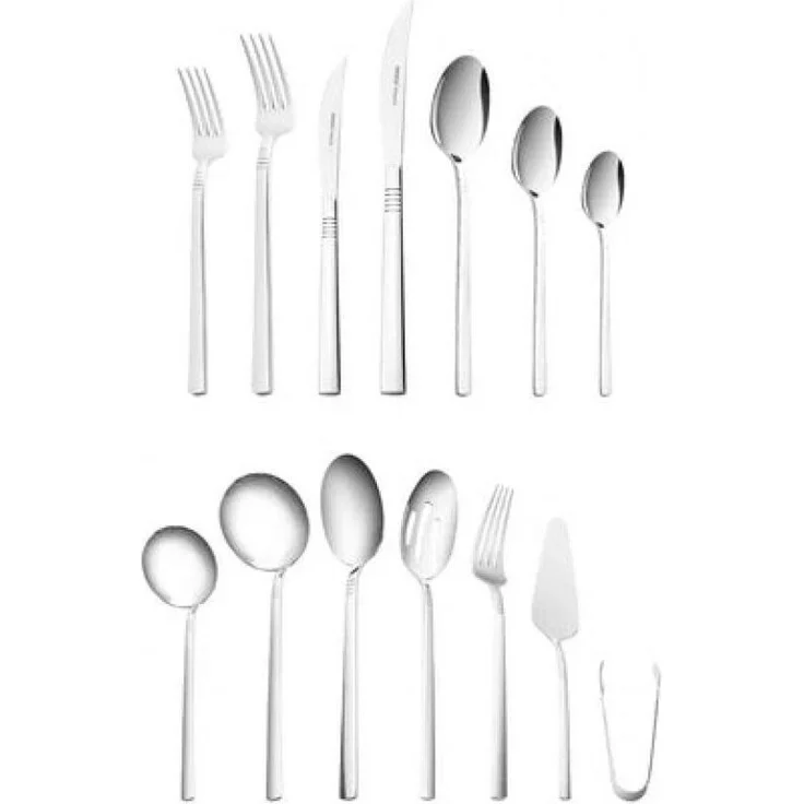 Karaca Besteck-Set Karaca Nil Elegance Besteckset für 12 Personen, 91 Teilig – Bild 5