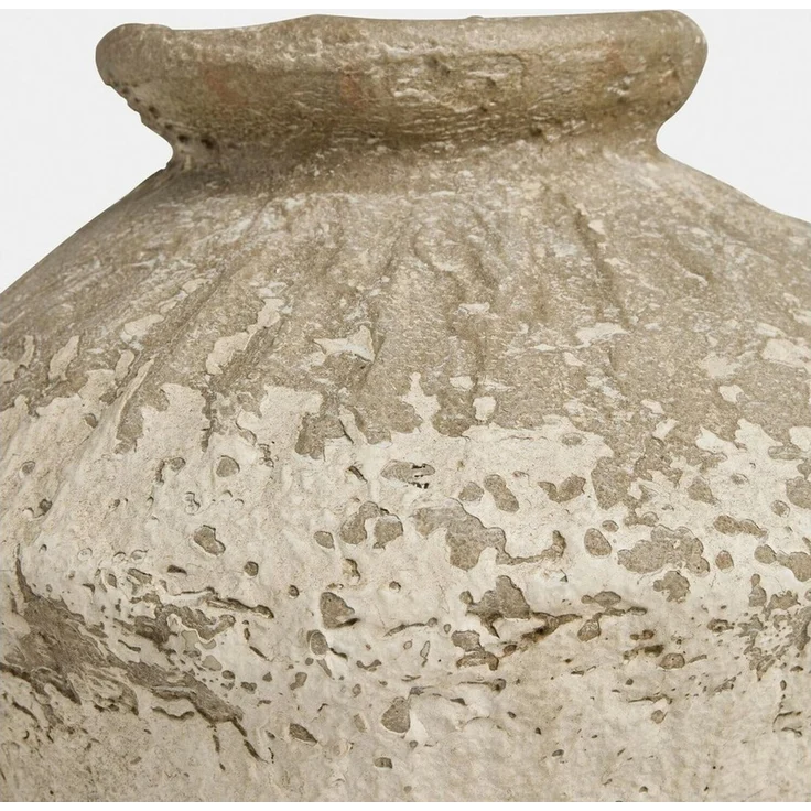 Mirabeau Tischvase Vase Moravinos beige, Ballonvase, Leichter Steinpulver-Harz-Mix, Jedes Stück ein Unikat – Bild 3